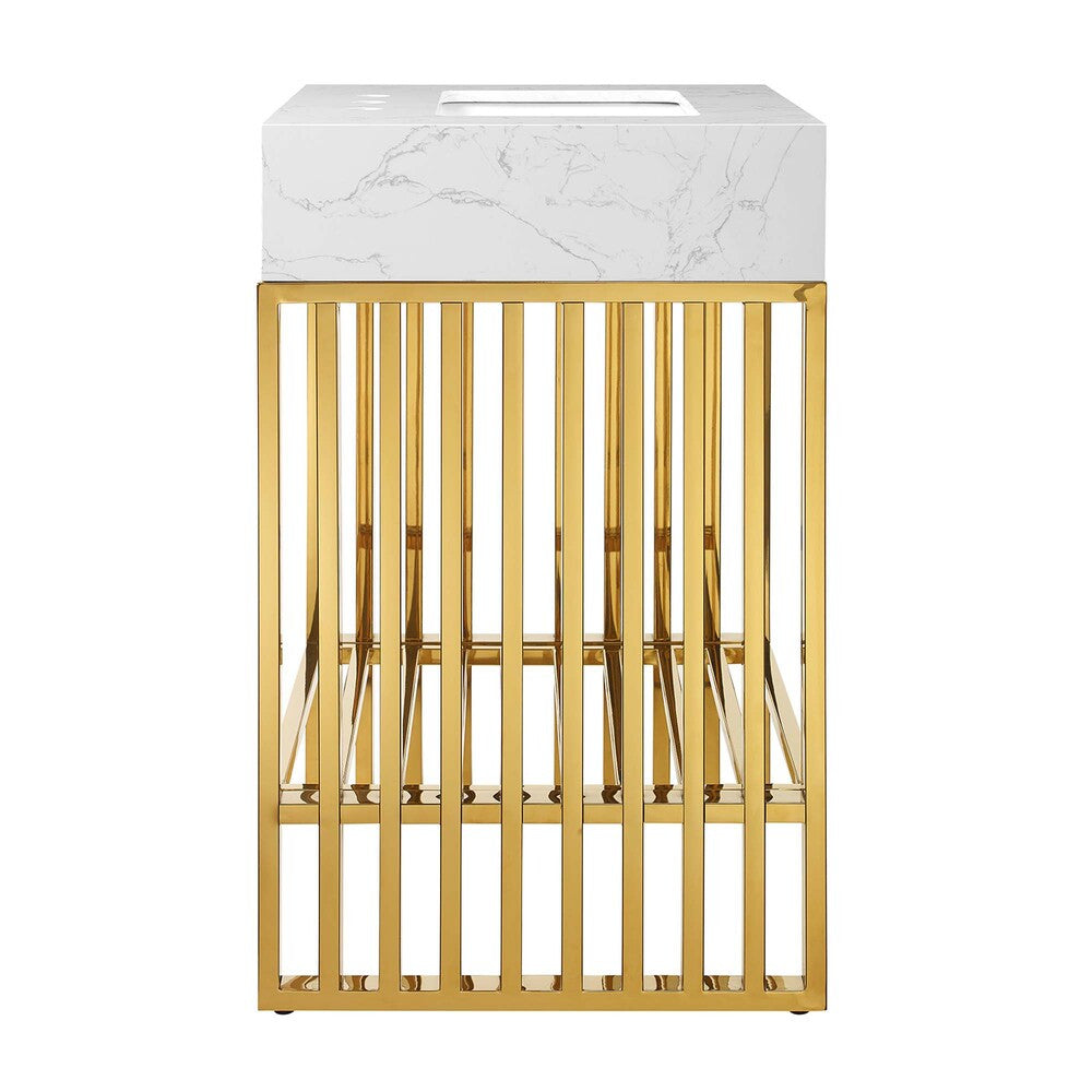 EEI-6103 Gridiron 24" Bathroom Vanity by Modway