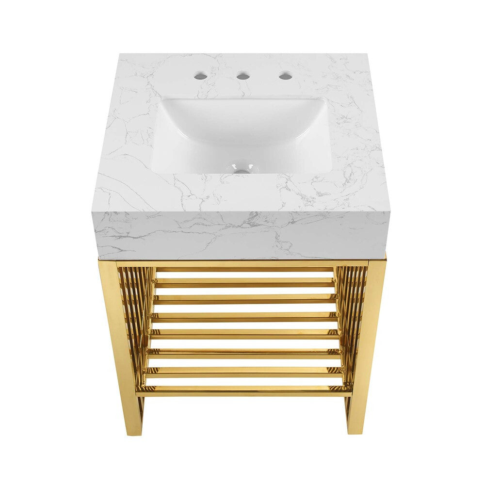 EEI-6103 Gridiron 24" Bathroom Vanity by Modway