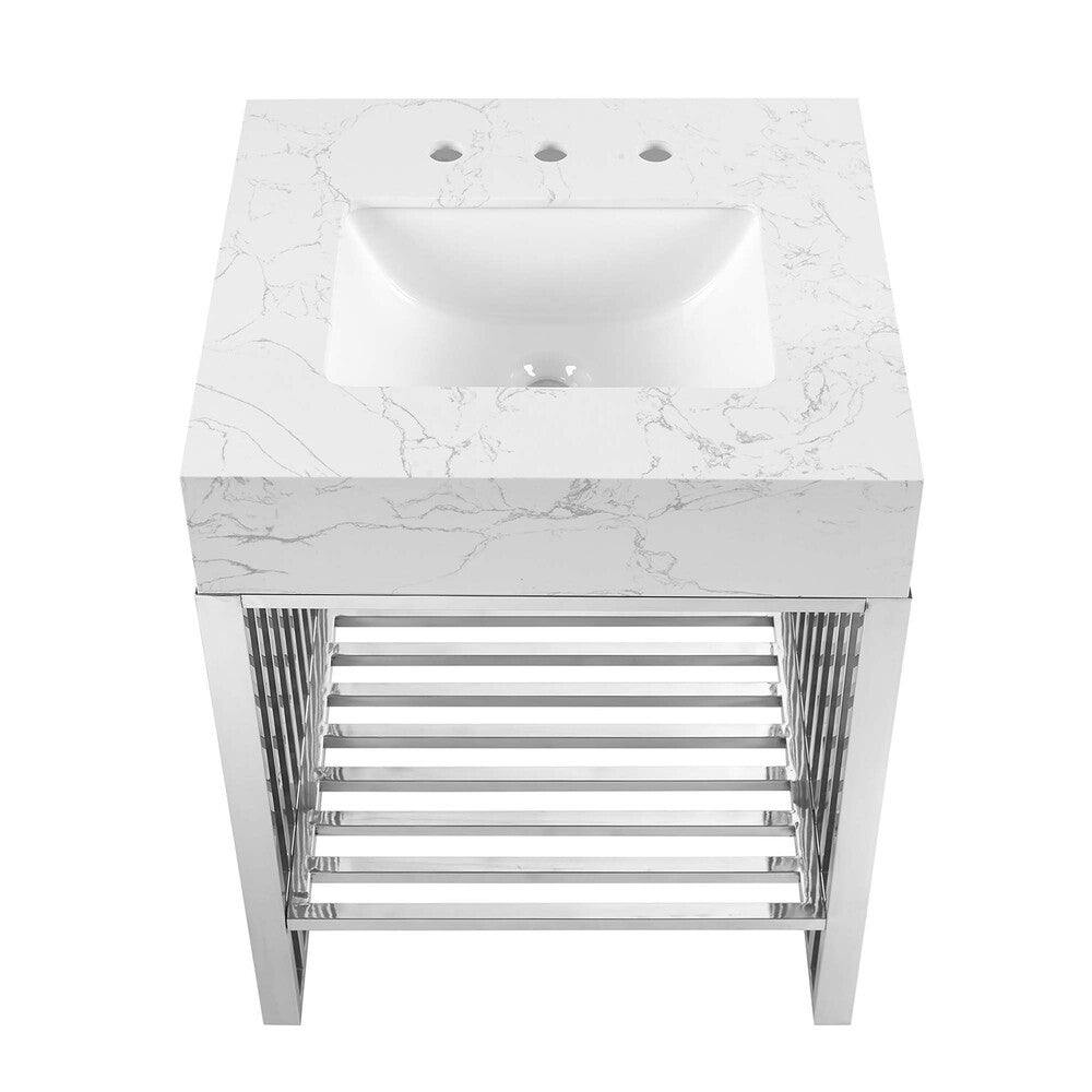 EEI-6103 Gridiron 24" Bathroom Vanity by Modway