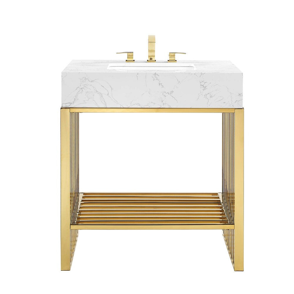 EEI-6105 Gridiron 30" Bathroom Vanity by Modway