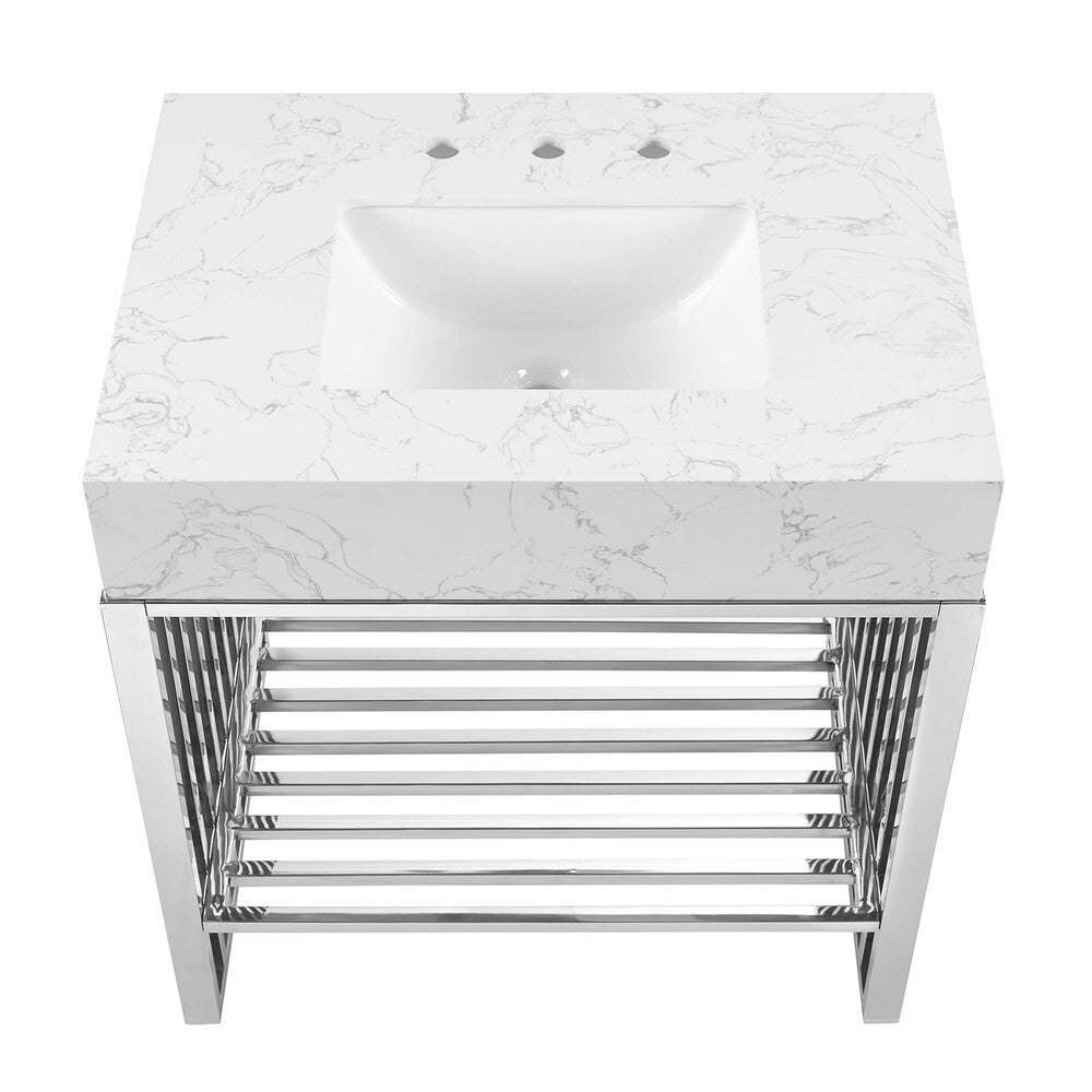 EEI-6105 Gridiron 30" Bathroom Vanity by Modway