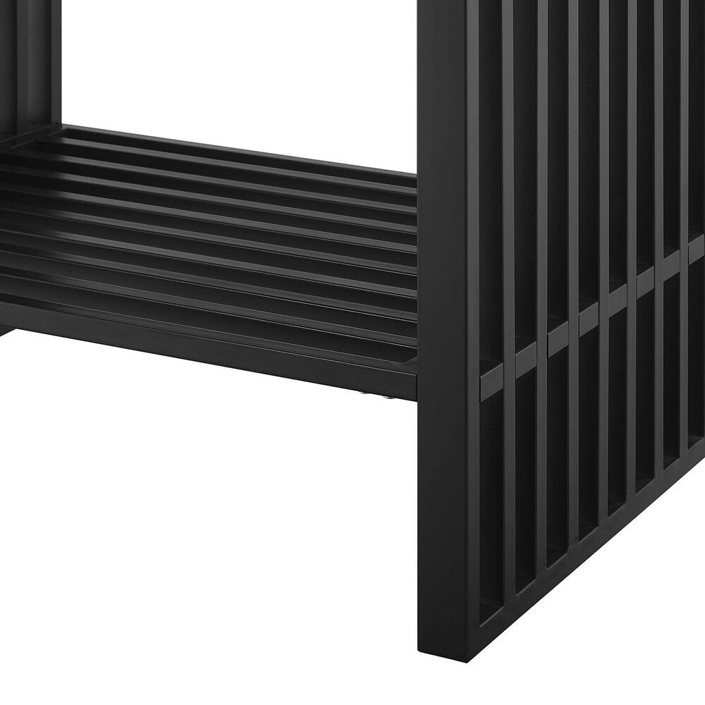 EEI-6106-WHI-BLK Gridiron 30" Bathroom Vanity by Modway