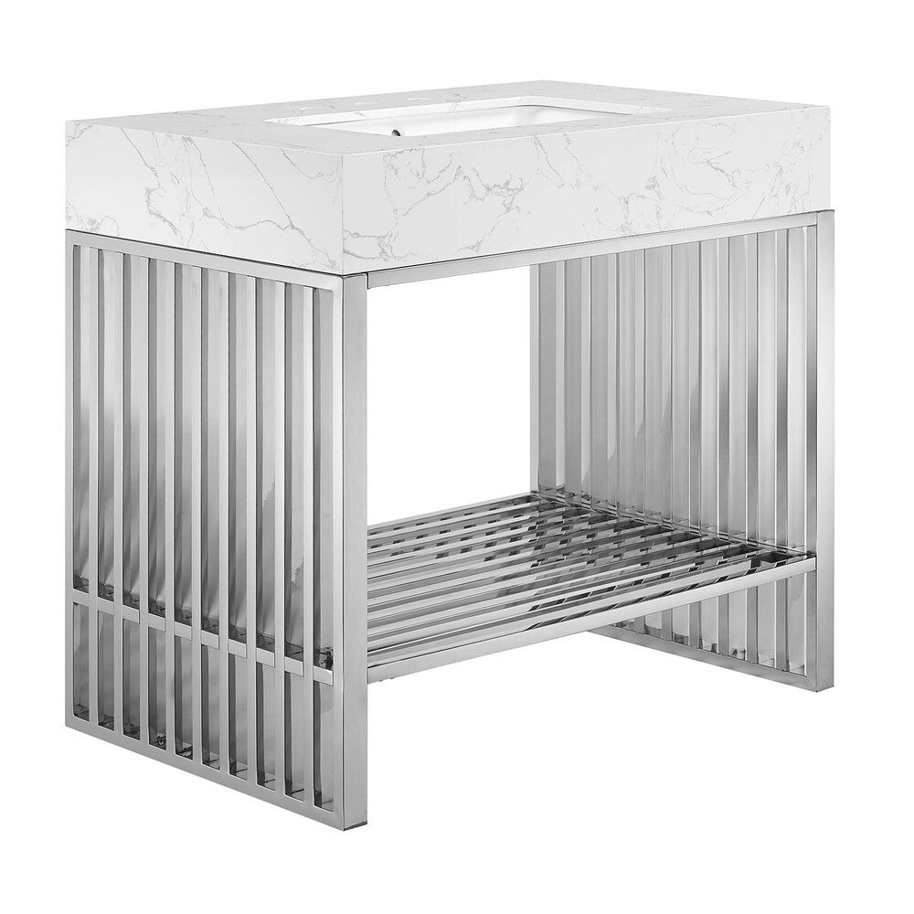 EEI-6107 Gridiron 36" Bathroom Vanity by Modway