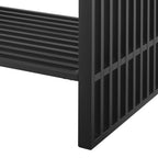 EEI-6108-WHI-BLK Gridiron 36" Bathroom Vanity by Modway