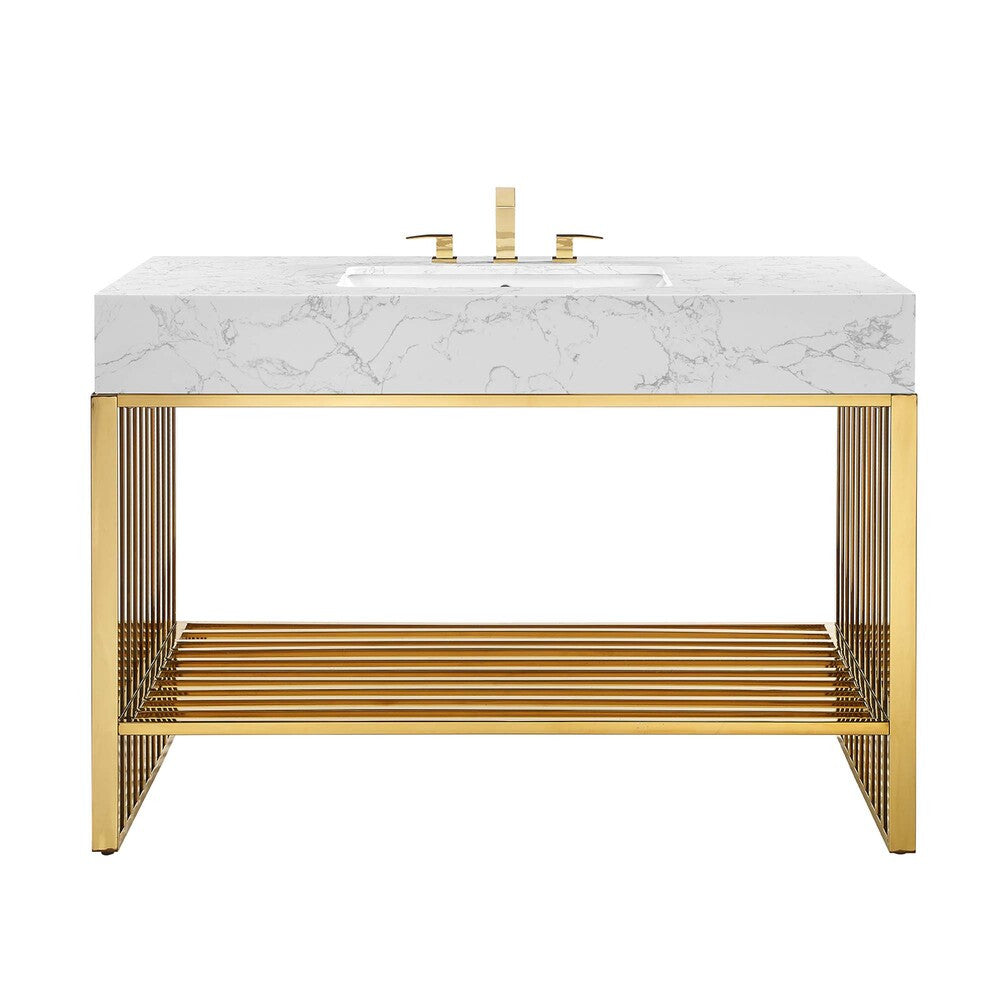 EEI-6109 Gridiron 48" Bathroom Vanity by Modway