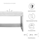 EEI-6109 Gridiron 48" Bathroom Vanity by Modway