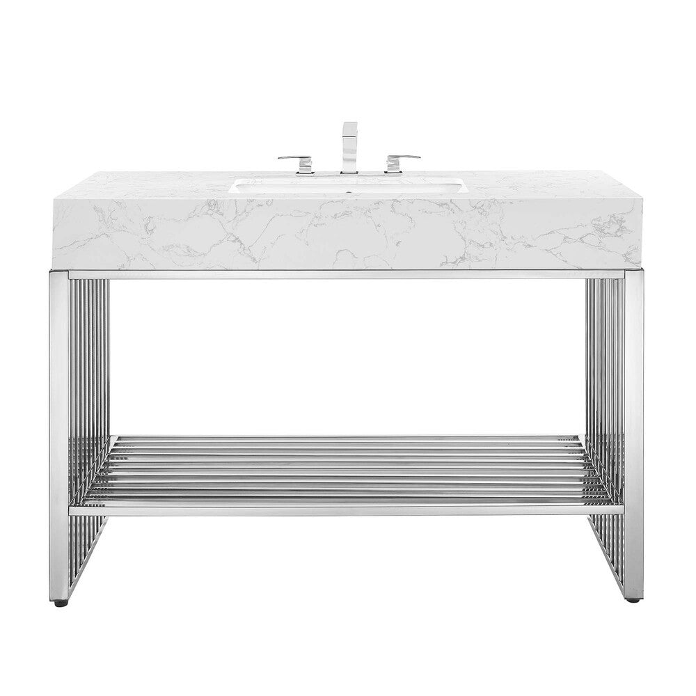 EEI-6109 Gridiron 48" Bathroom Vanity by Modway