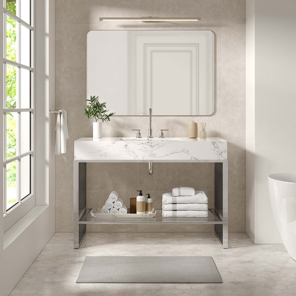 EEI-6109 Gridiron 48" Bathroom Vanity by Modway