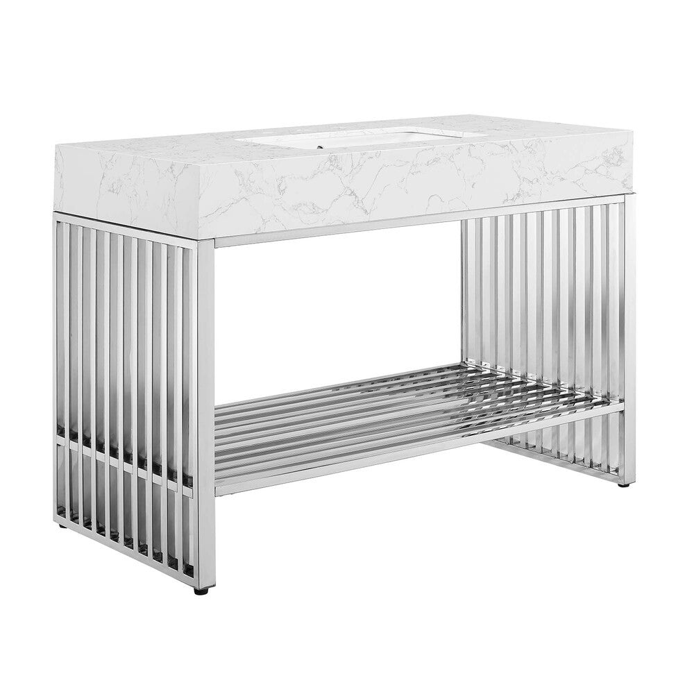 EEI-6109 Gridiron 48" Bathroom Vanity by Modway