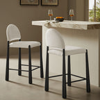 Modway Hayley Upholstered Fabric Counter Stool by Modway-EEI-7221