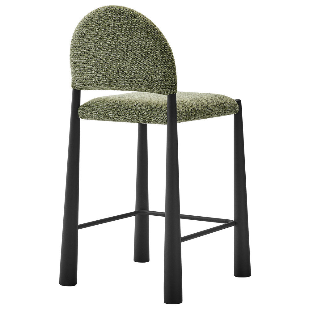 Modway Hayley Upholstered Fabric Counter Stool by Modway-EEI-7221
