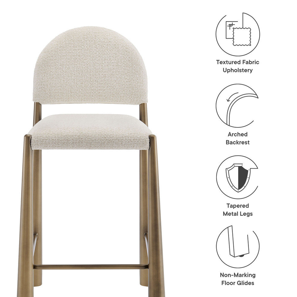 Modway Hayley Upholstered Fabric Counter Stool by Modway-EEI-7221