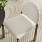 Modway Hayley Upholstered Fabric Dining Side Chair by Modway-EEI-7220