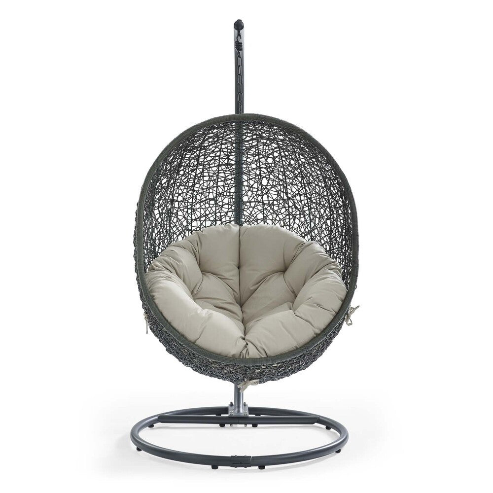 EEI-2273 Hide Outdoor Patio Swing Chair With Stand by Modway