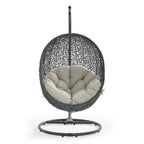 EEI-2273 Hide Outdoor Patio Swing Chair With Stand by Modway