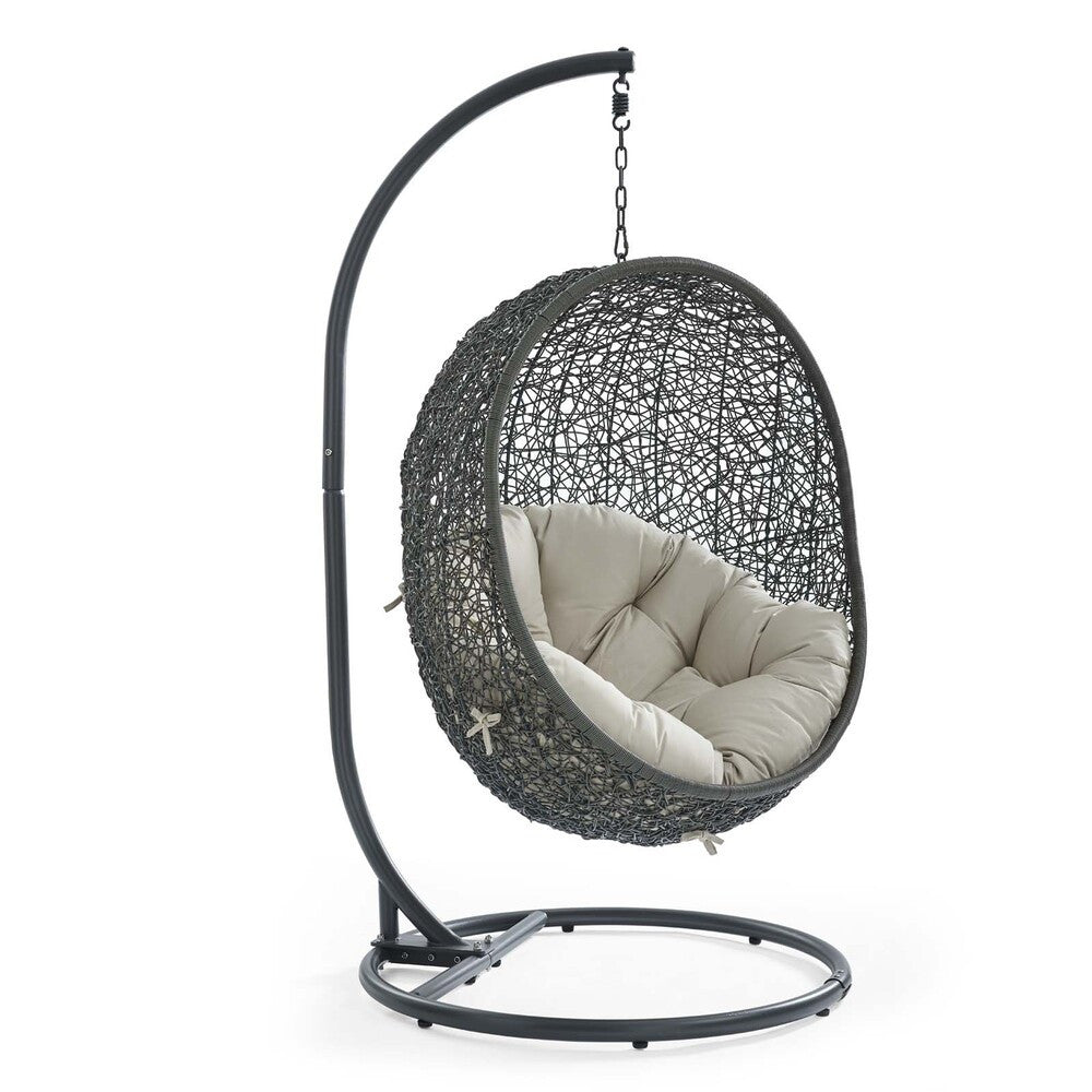 EEI-2273 Hide Outdoor Patio Swing Chair With Stand by Modway