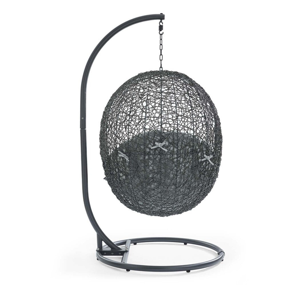 EEI-2273 Hide Outdoor Patio Swing Chair With Stand by Modway