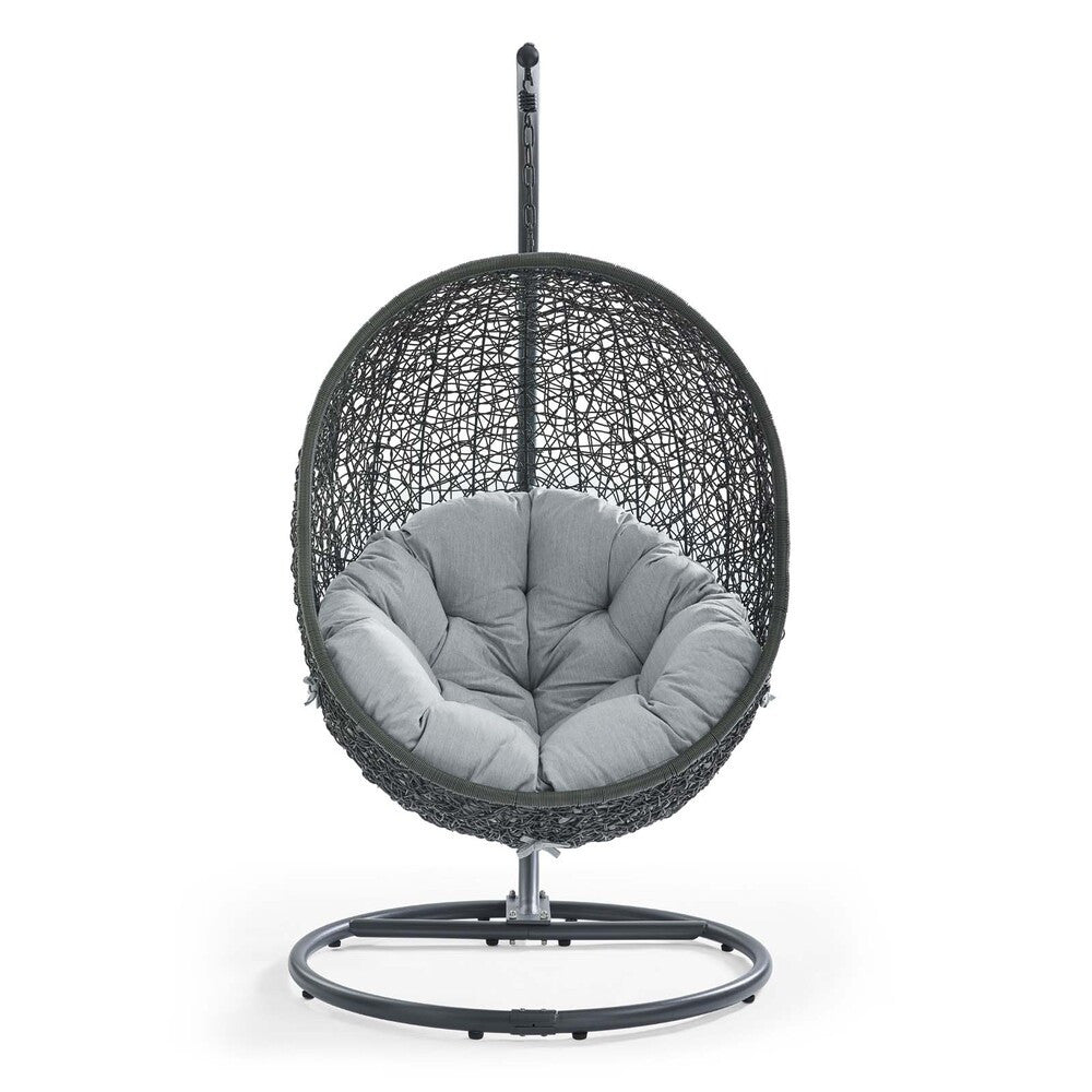 EEI-2273 Hide Outdoor Patio Swing Chair With Stand by Modway