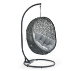 EEI-2273 Hide Outdoor Patio Swing Chair With Stand by Modway