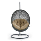 EEI-2273 Hide Outdoor Patio Swing Chair With Stand by Modway