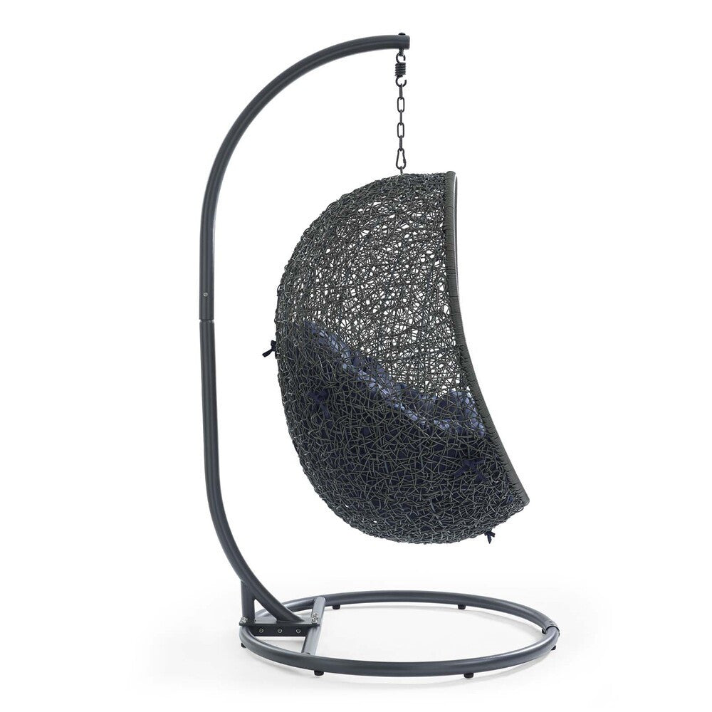 EEI-2273 Hide Outdoor Patio Swing Chair With Stand by Modway