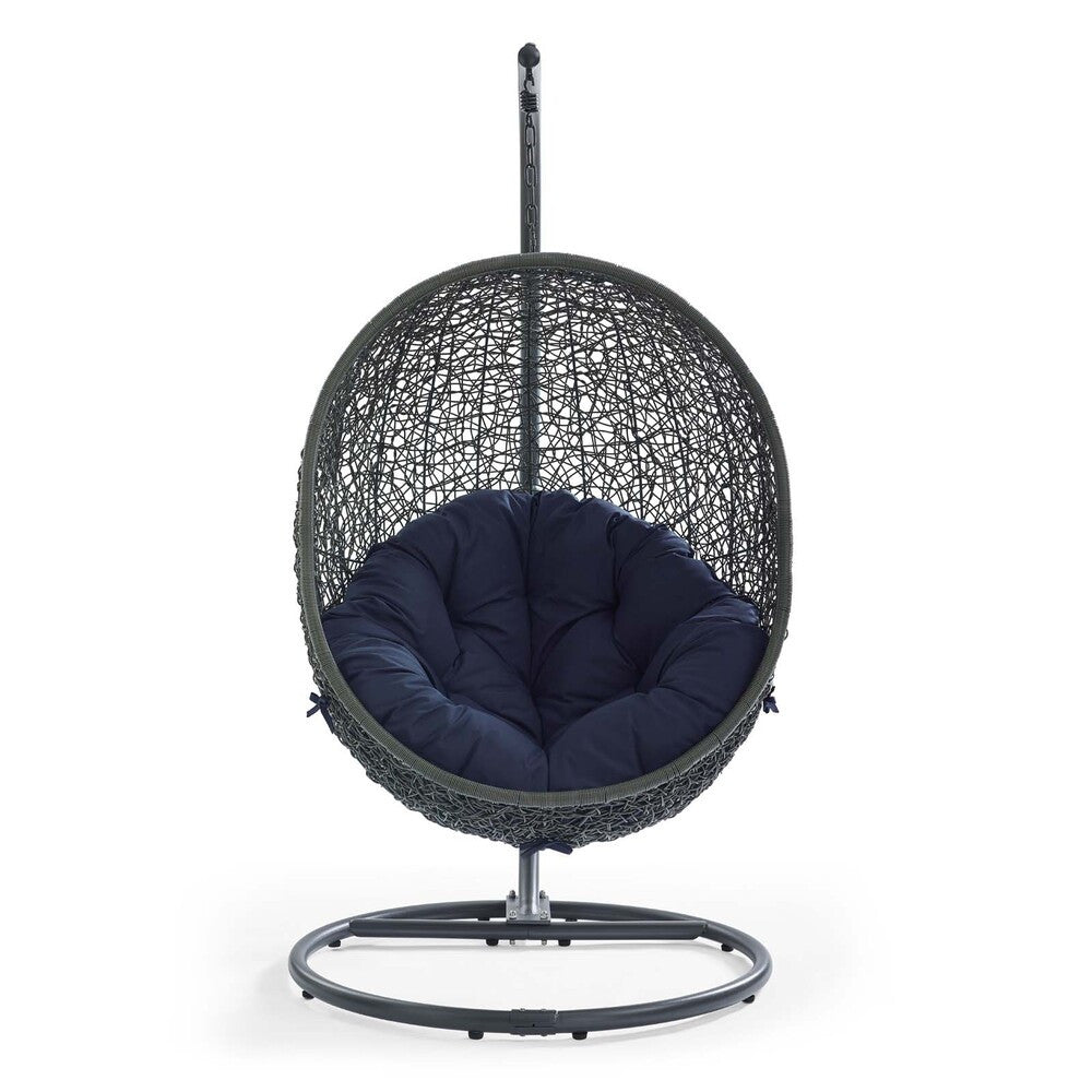 EEI-2273 Hide Outdoor Patio Swing Chair With Stand by Modway