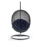 EEI-2273 Hide Outdoor Patio Swing Chair With Stand by Modway