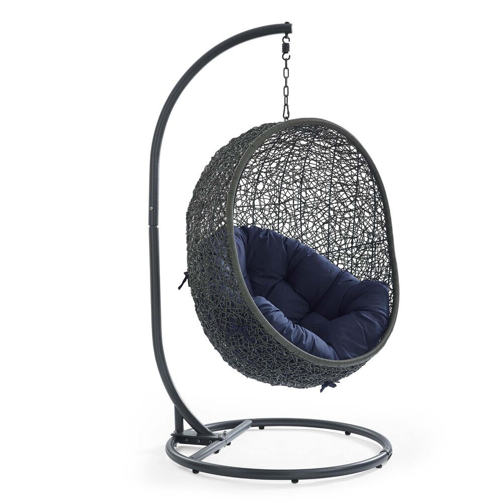 EEI-2273 Hide Outdoor Patio Swing Chair With Stand by Modway