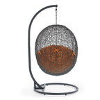 EEI-2273 Hide Outdoor Patio Swing Chair With Stand by Modway