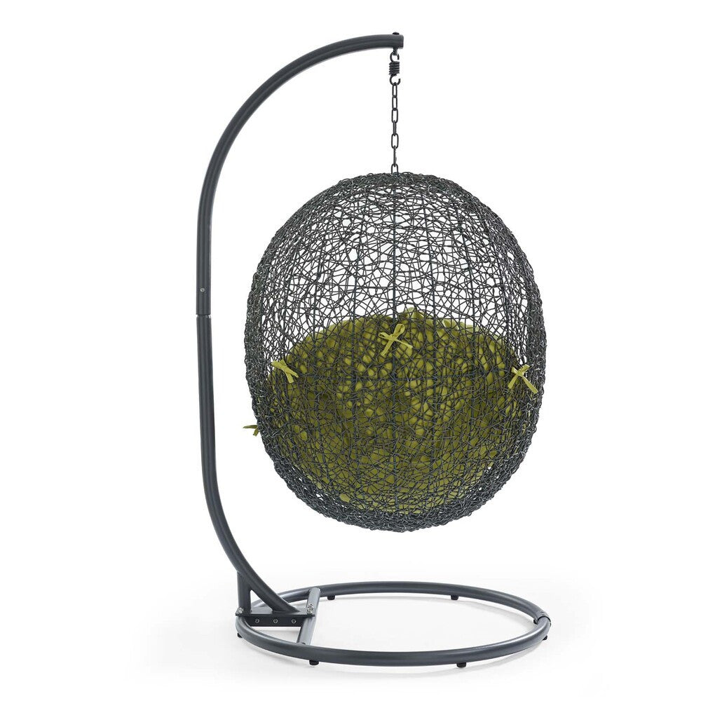 EEI-2273 Hide Outdoor Patio Swing Chair With Stand by Modway