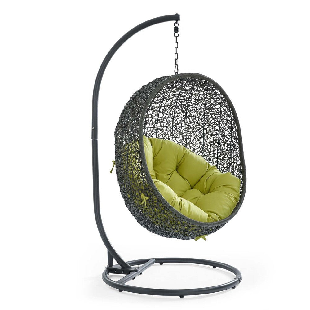 EEI-2273 Hide Outdoor Patio Swing Chair With Stand by Modway
