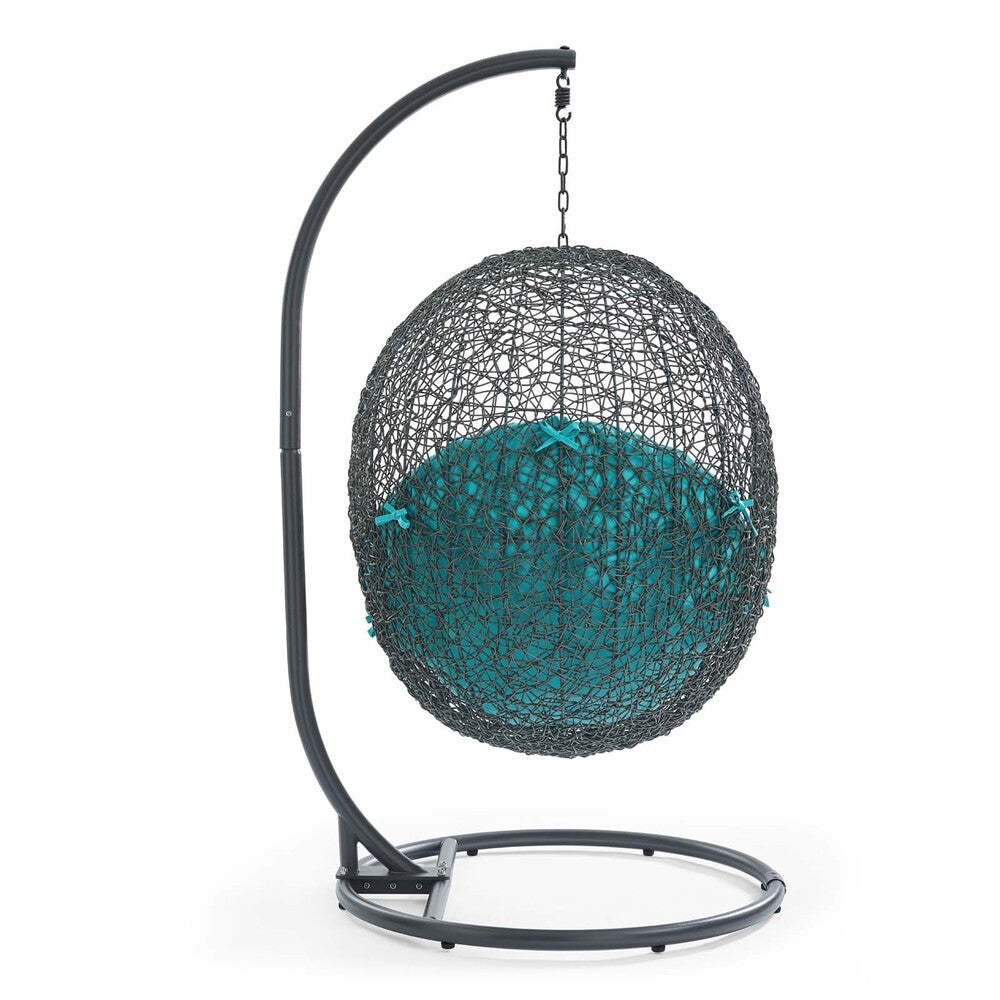 EEI-2273 Hide Outdoor Patio Swing Chair With Stand by Modway