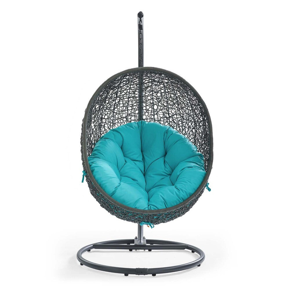 EEI-2273 Hide Outdoor Patio Swing Chair With Stand by Modway
