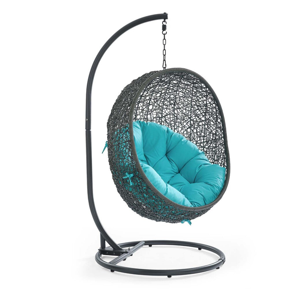 EEI-2273 Hide Outdoor Patio Swing Chair With Stand by Modway
