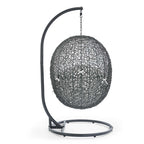 EEI-2273 Hide Outdoor Patio Swing Chair With Stand by Modway