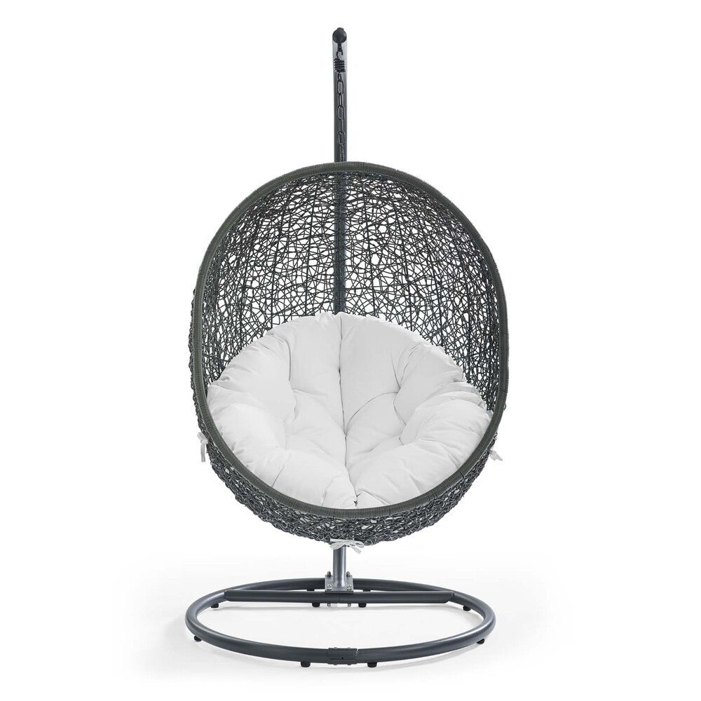 EEI-2273 Hide Outdoor Patio Swing Chair With Stand by Modway