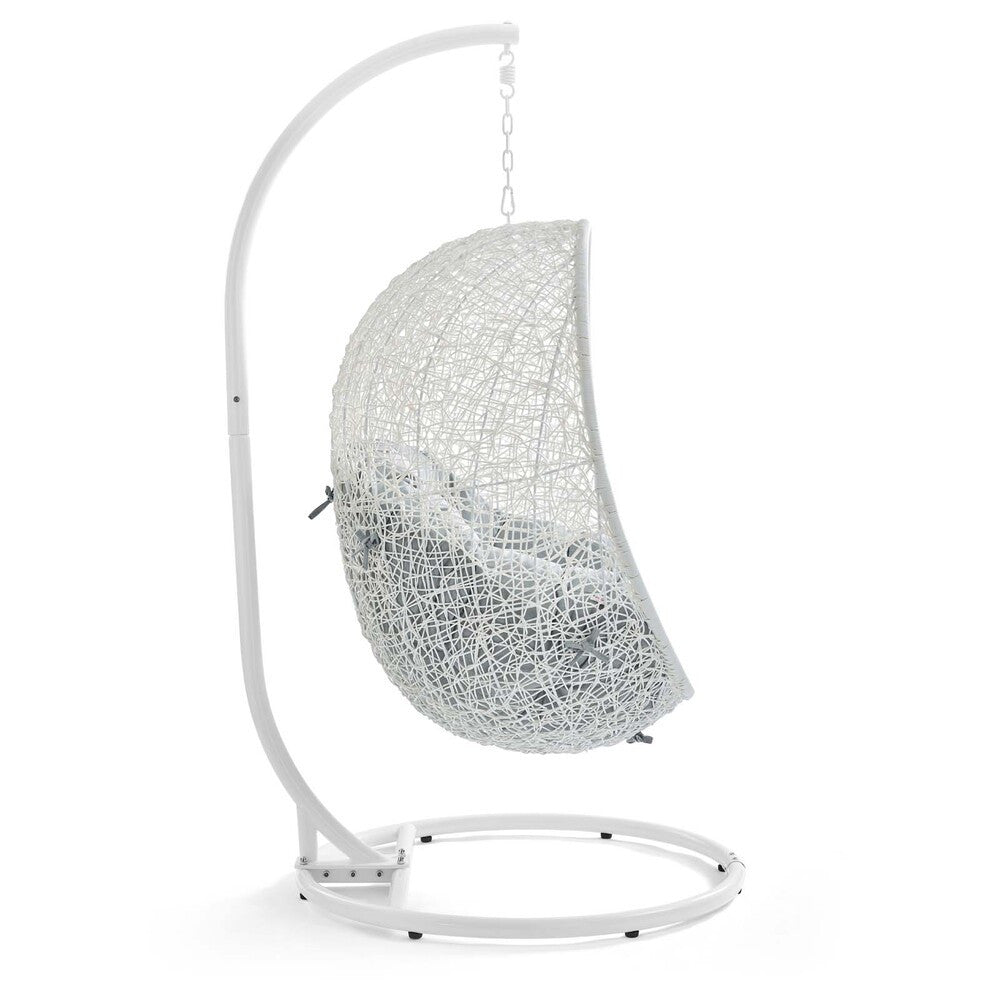EEI-2273 Hide Outdoor Patio Swing Chair With Stand by Modway