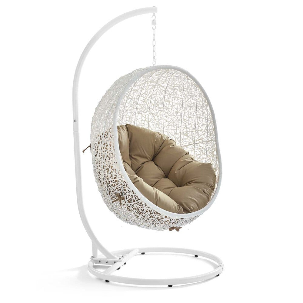 EEI-2273 Hide Outdoor Patio Swing Chair With Stand by Modway