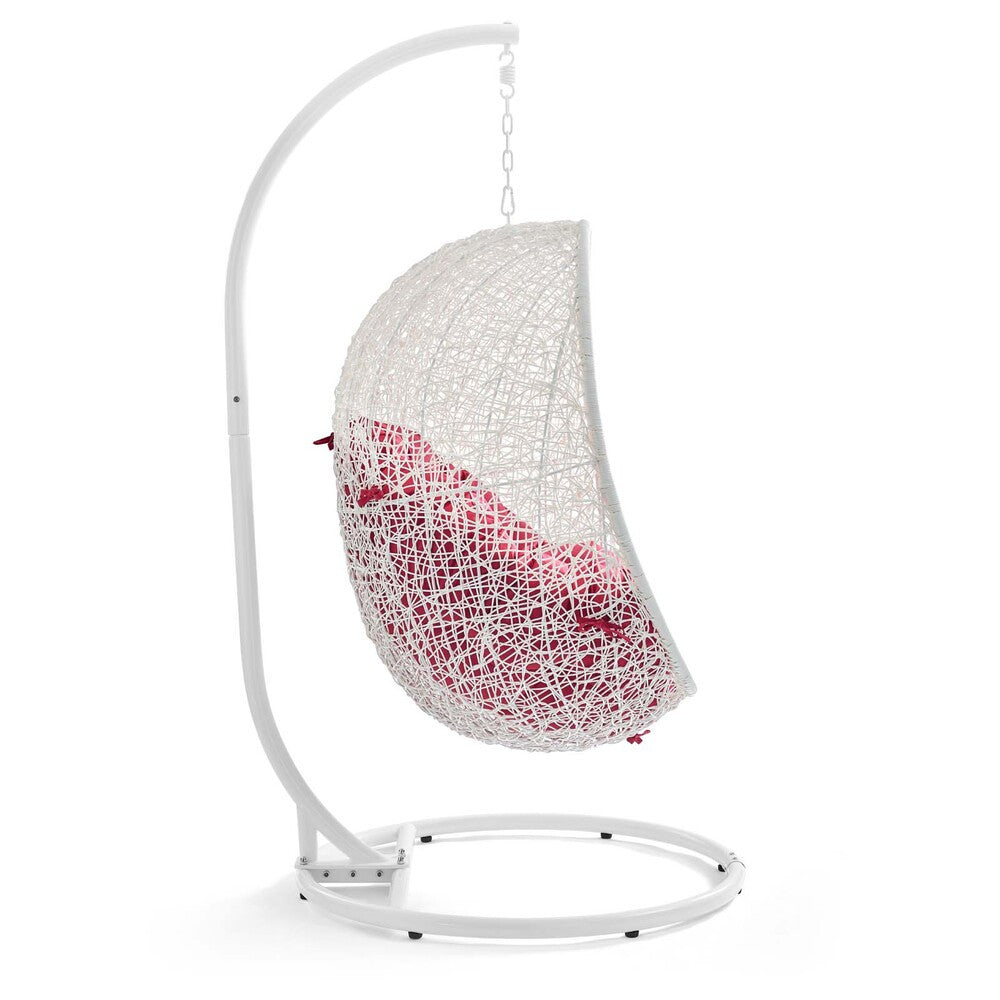 EEI-2273 Hide Outdoor Patio Swing Chair With Stand by Modway