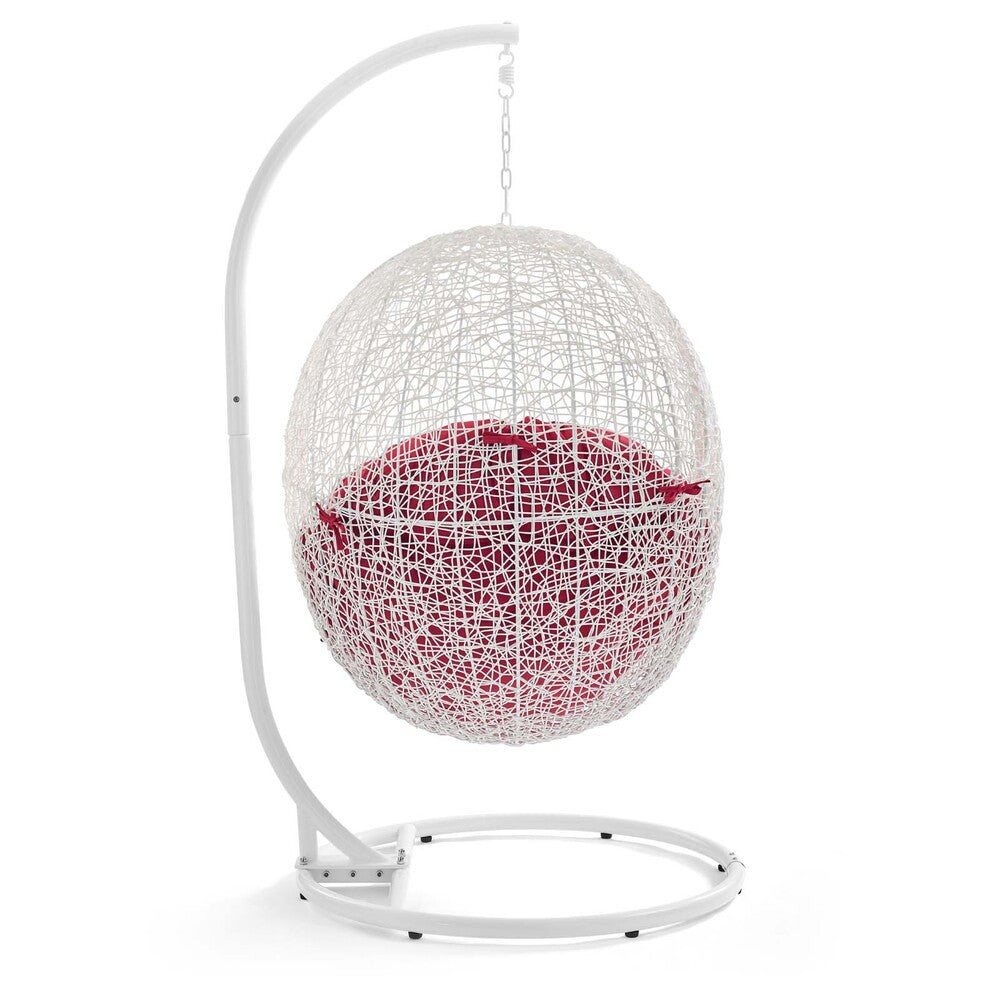 EEI-2273 Hide Outdoor Patio Swing Chair With Stand by Modway