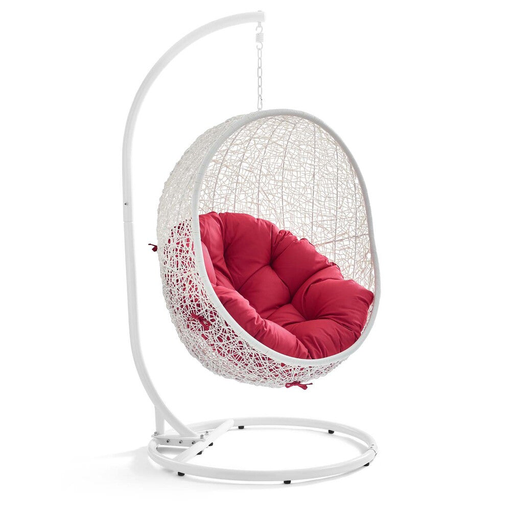 EEI-2273 Hide Outdoor Patio Swing Chair With Stand by Modway