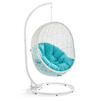 EEI-2273 Hide Outdoor Patio Swing Chair With Stand by Modway