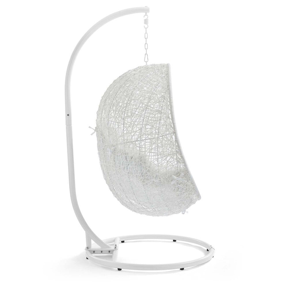 EEI-2273 Hide Outdoor Patio Swing Chair With Stand by Modway