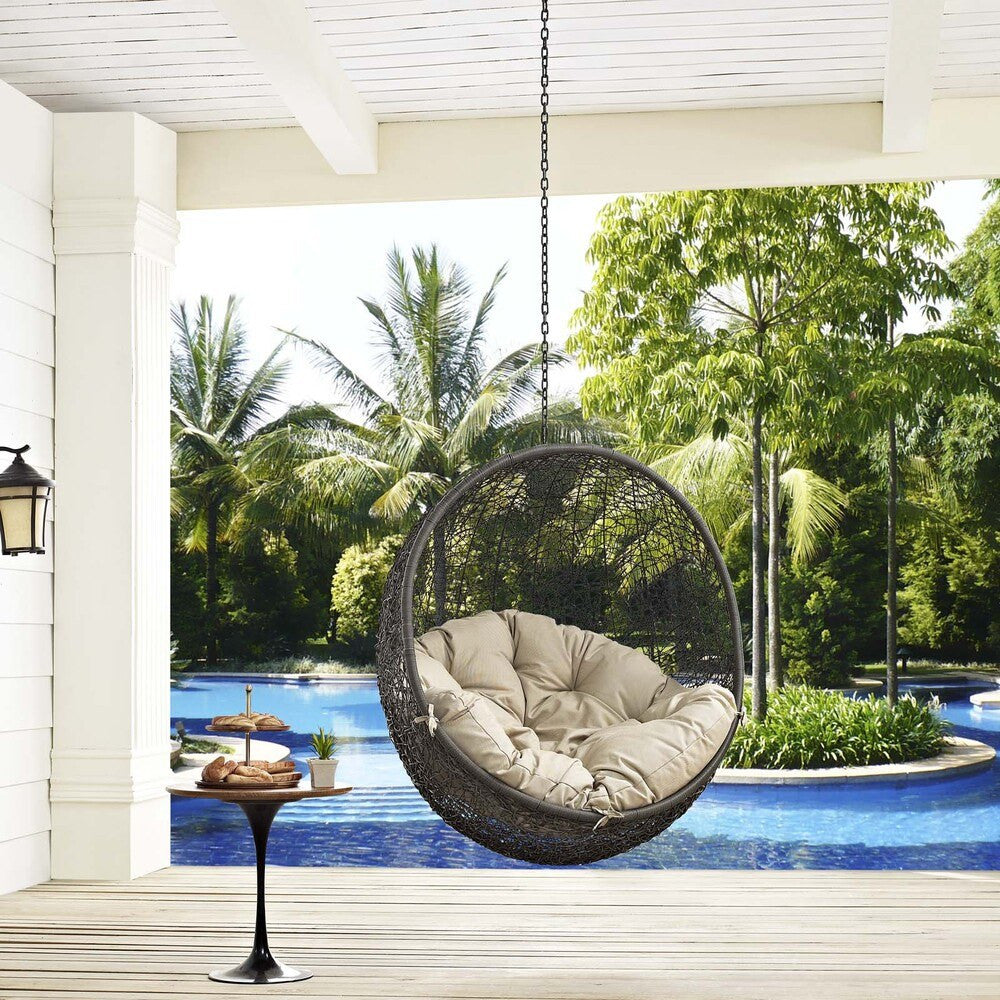 EEI-2654 Hide Outdoor Patio Swing Chair Without Stand by Modway