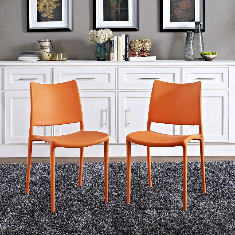 EEI-2424 Hipster Dining Side Chair Set of 2 by Modway