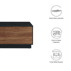 EEI-6599-BLK-WAL Holden 36" Coffee Table by Modway