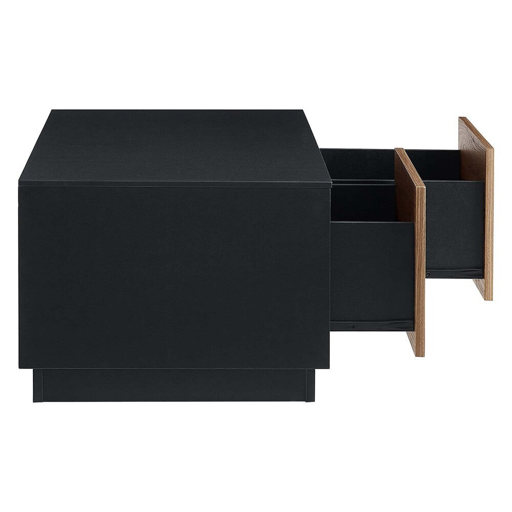 EEI-6599-BLK-WAL Holden 36" Coffee Table by Modway