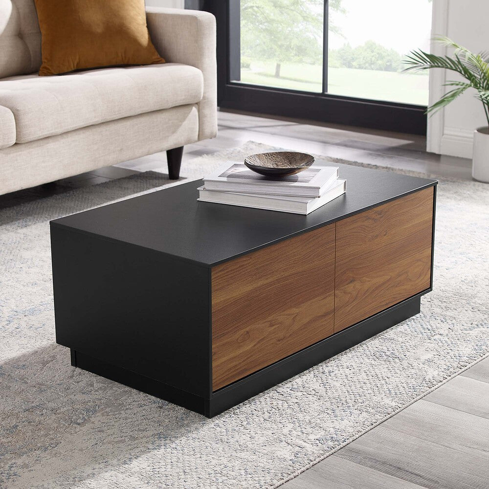 EEI-6599-BLK-WAL Holden 36" Coffee Table by Modway