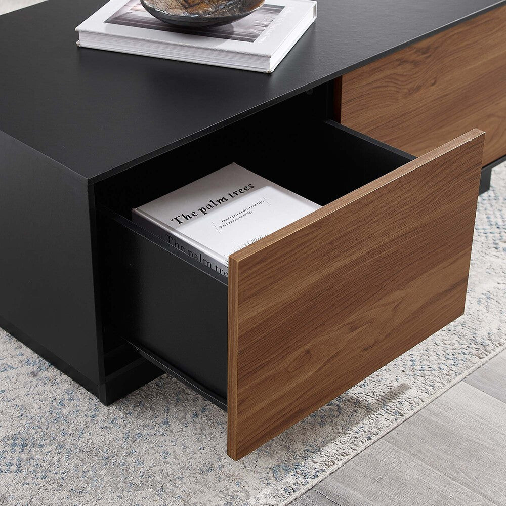 EEI-6599-BLK-WAL Holden 36" Coffee Table by Modway