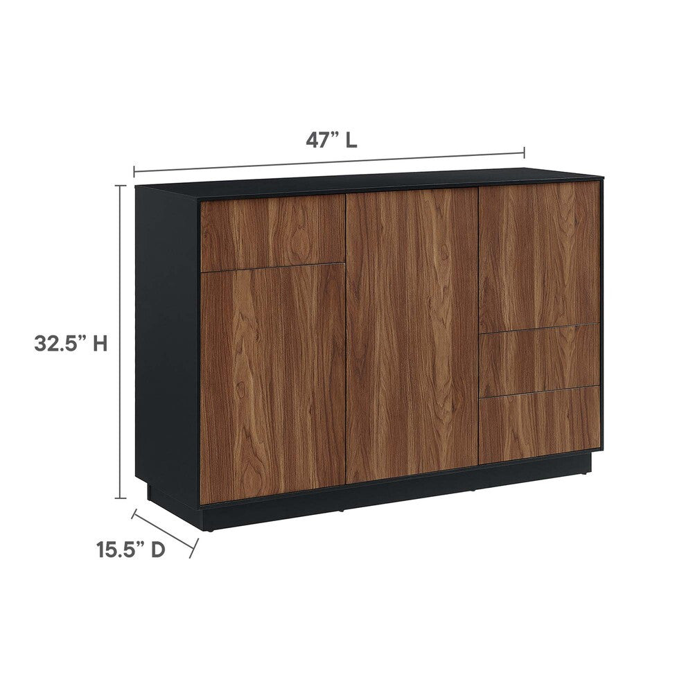 EEI-6597-BLK-WAL Holden 47" Sideboard by Modway